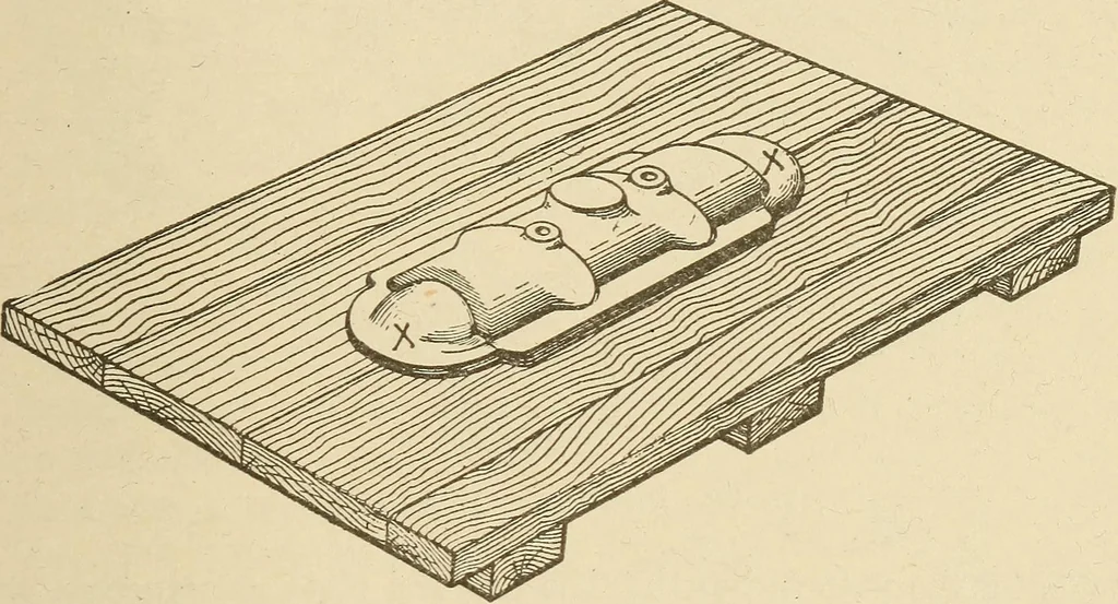 An illustration from Pattern making; a practical treatise for the pattern maker on wood-working and wood turning, tools and equipment, construction of simple and complicated patterns, modern molding machines and molding practice, 1921, leaf 188