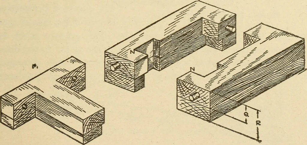 An illustration from Pattern making; a practical treatise for the pattern maker on wood-working and wood turning, tools and equipment, construction of simple and complicated patterns, modern molding machines and molding practice, 1921, leaf 214