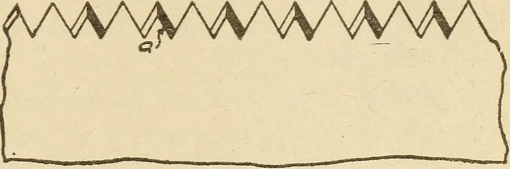 An illustration from Pattern making; a practical treatise for the pattern maker on wood-working and wood turning, tools and equipment, construction of simple and complicated patterns, modern molding machines and molding practice, 1921, leaf 24