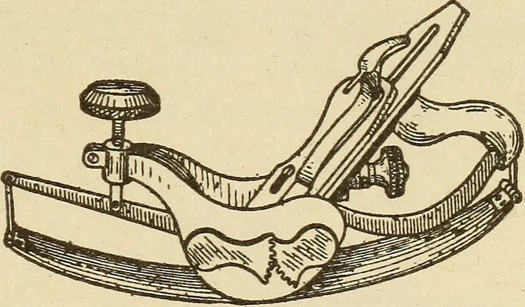 An illustration from Pattern making; a practical treatise for the pattern maker on wood-working and wood turning, tools and equipment, construction of simple and complicated patterns, modern molding machines and molding practice, 1921, leaf 32