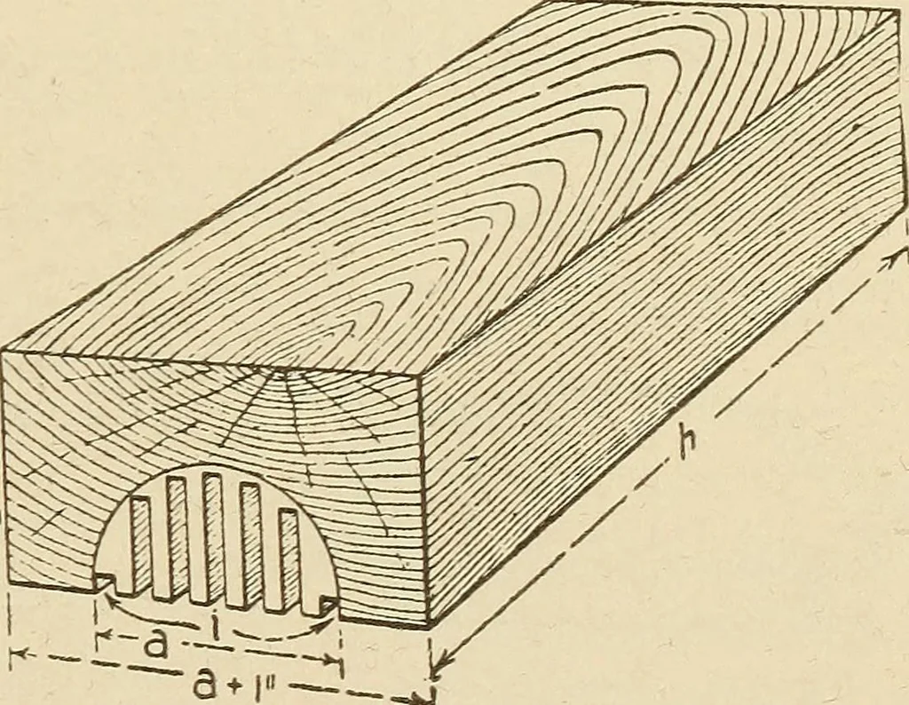 An illustration from Pattern making; a practical treatise for the pattern maker on wood-working and wood turning, tools and equipment, construction of simple and complicated patterns, modern molding machines and molding practice, 1921, leaf 90