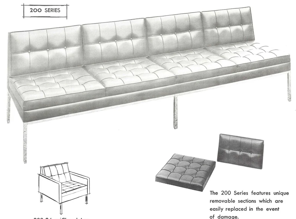 An illustration from Patterson First Impression 200 Series Seating 1973, 1973, leaf 0