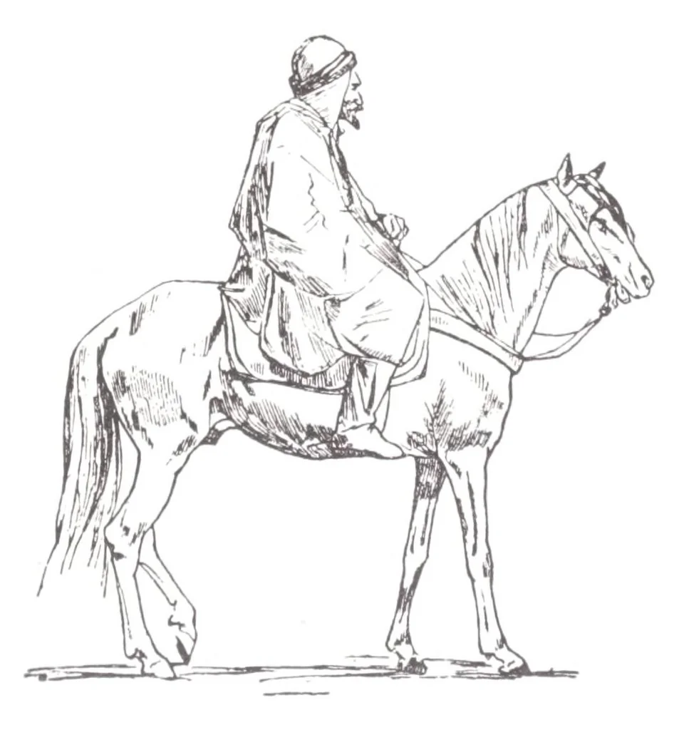 An illustration from Eugène Fromentin : peintre et écrivain, 1881, leaf 196