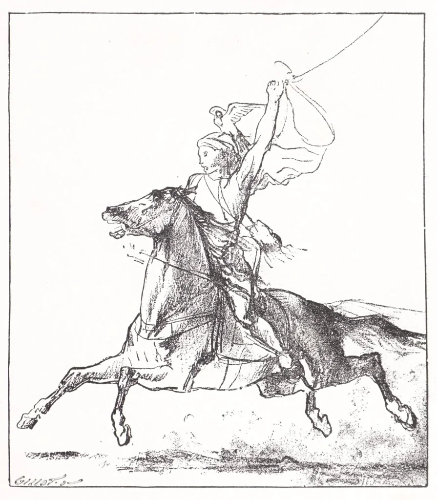 An illustration from Eugène Fromentin : peintre et écrivain, 1881, leaf 205