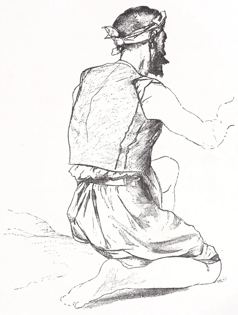 An illustration from Eugène Fromentin : peintre et écrivain, 1881, leaf 243