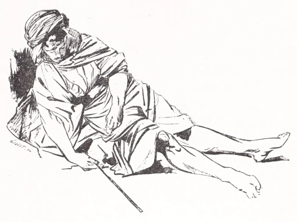 An illustration from Eugène Fromentin : peintre et écrivain, 1881, leaf 305