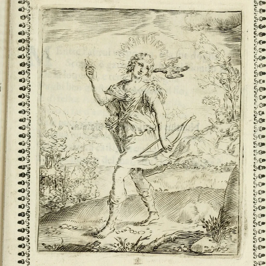 An illustration from Pauli Maccii Emblemata, 1628, leaf 116