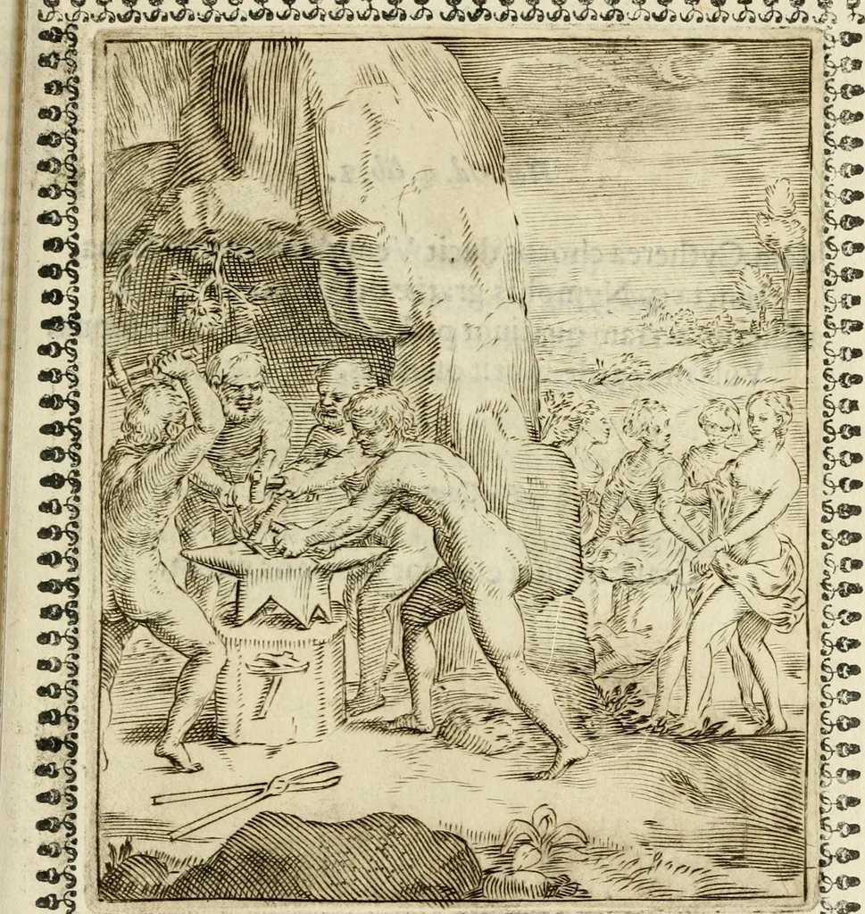 An illustration from Pauli Maccii Emblemata, 1628, leaf 124