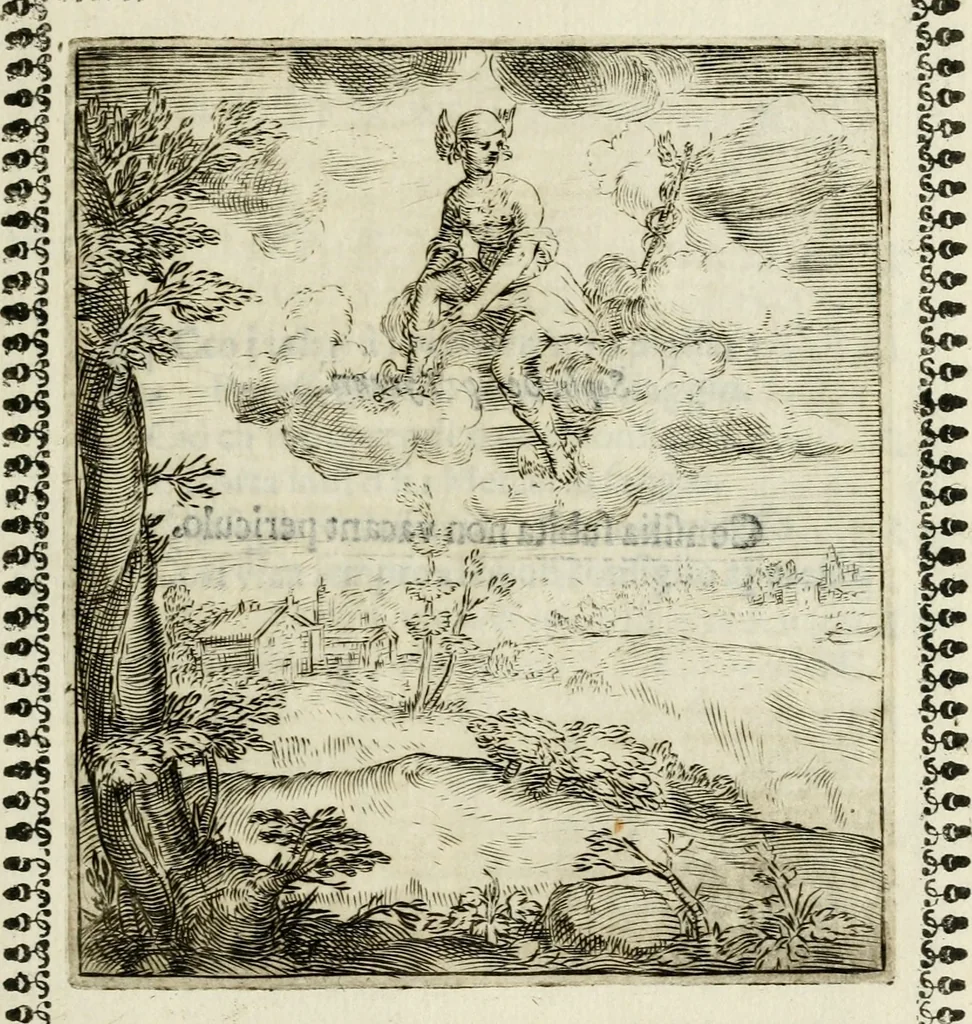 An illustration from Pauli Maccii Emblemata, 1628, leaf 136