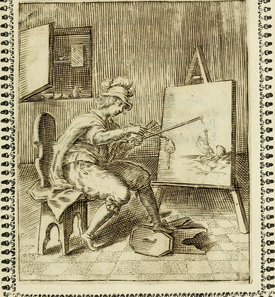 An illustration from Pauli Maccii Emblemata, 1628, leaf 172