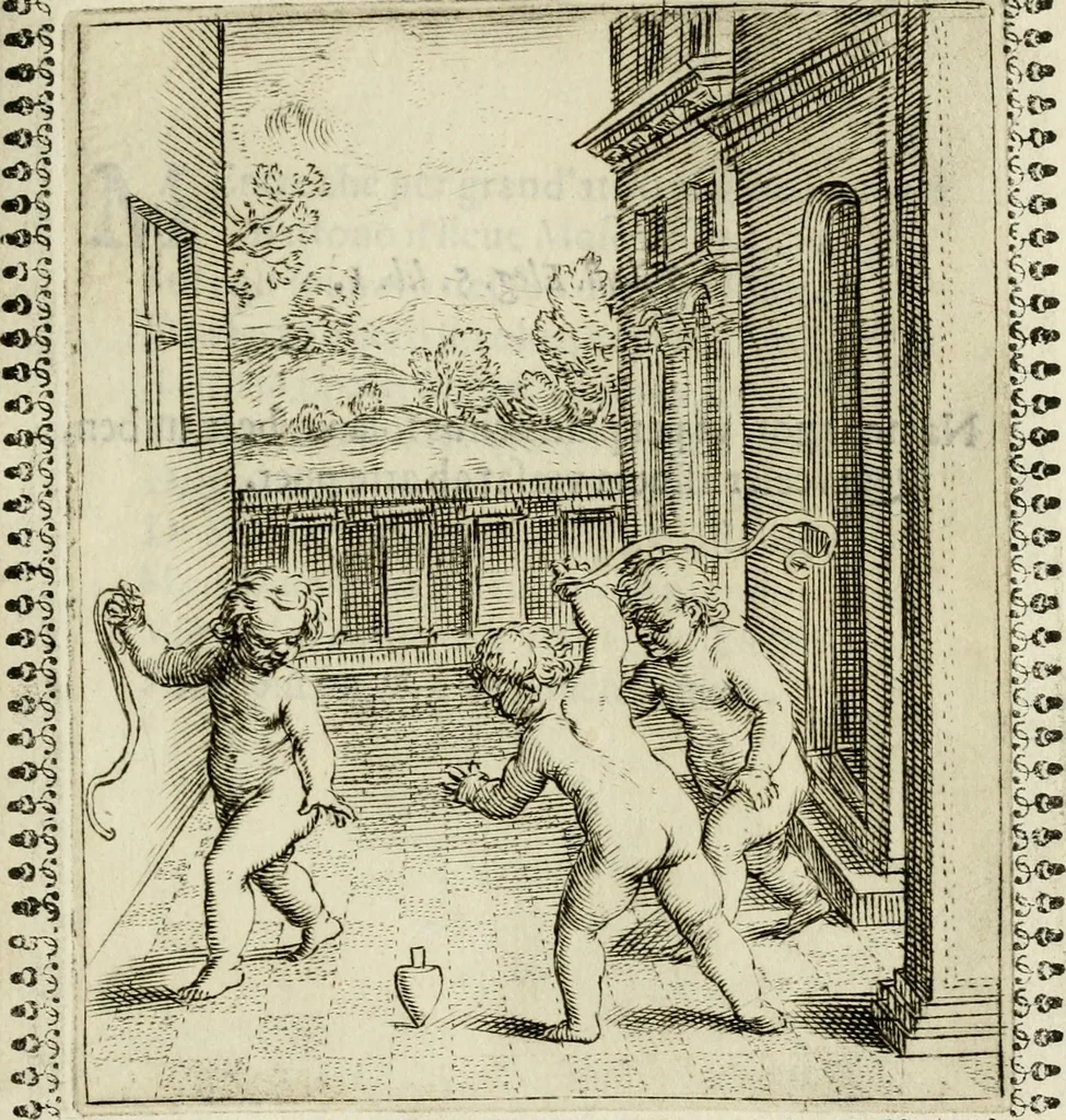 An illustration from Pauli Maccii Emblemata, 1628, leaf 200