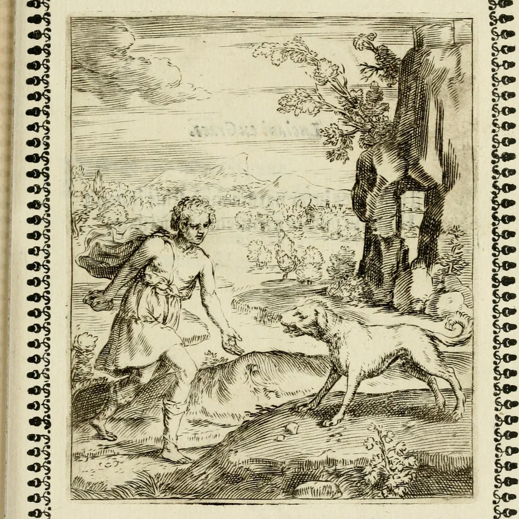 An illustration from Pauli Maccii Emblemata, 1628, leaf 208