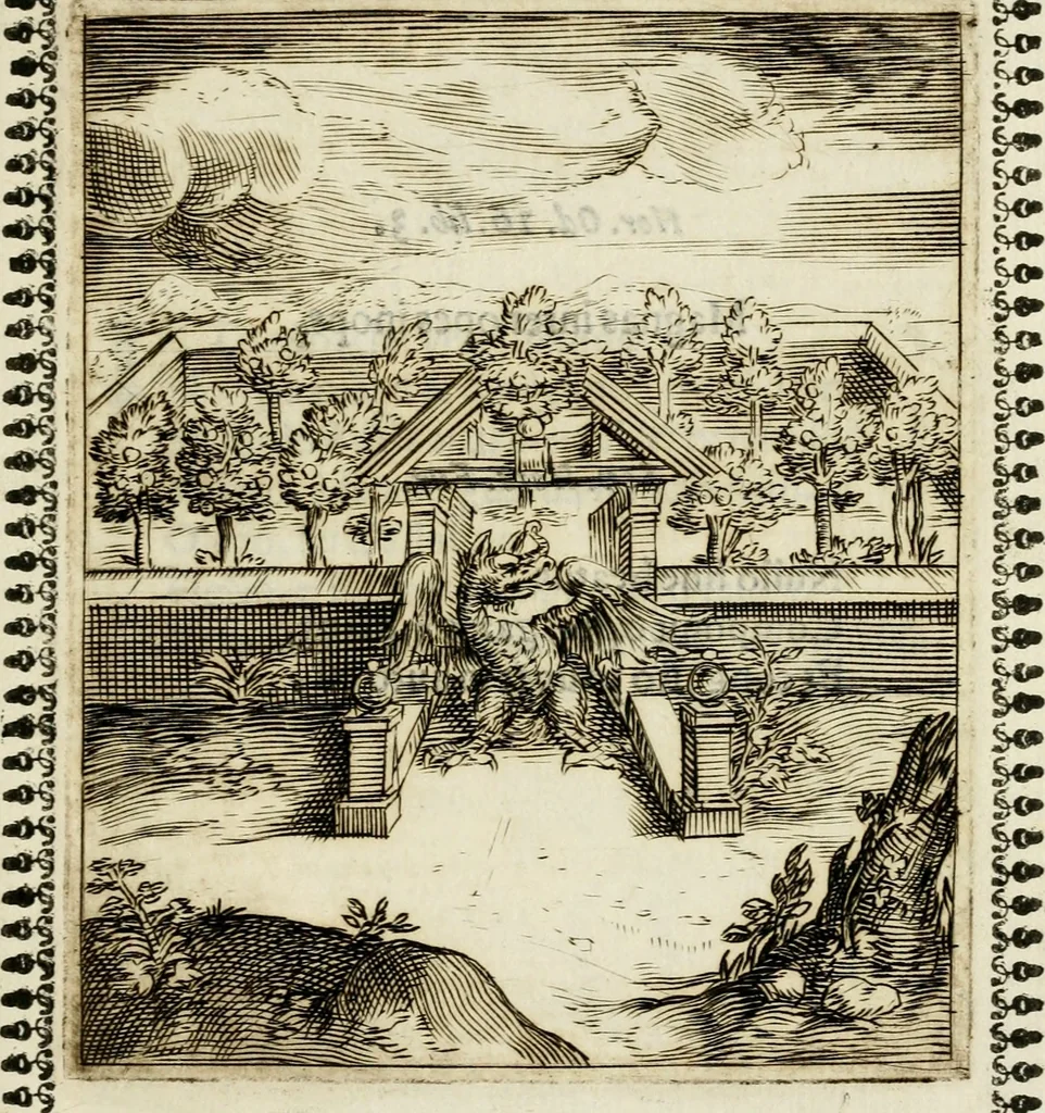An illustration from Pauli Maccii Emblemata, 1628, leaf 220