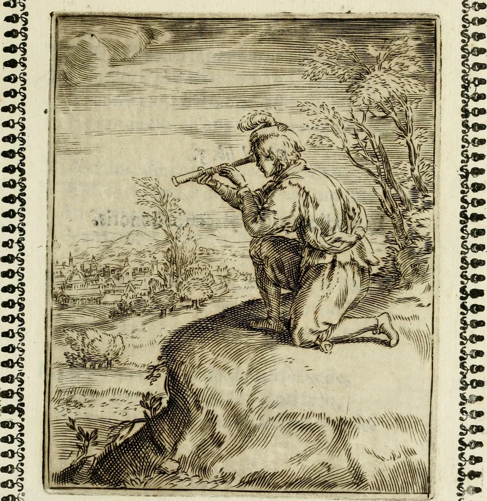 An illustration from Pauli Maccii Emblemata, 1628, leaf 24