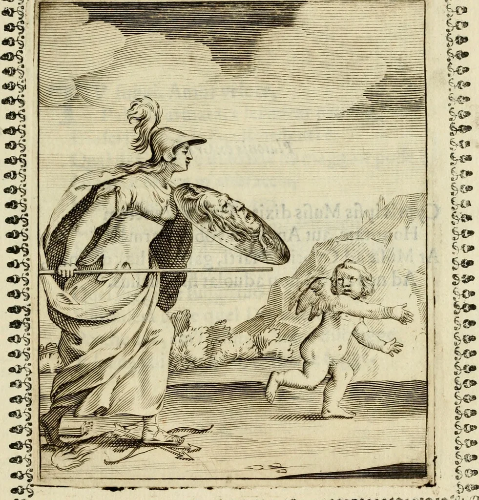 An illustration from Pauli Maccii Emblemata, 1628, leaf 244