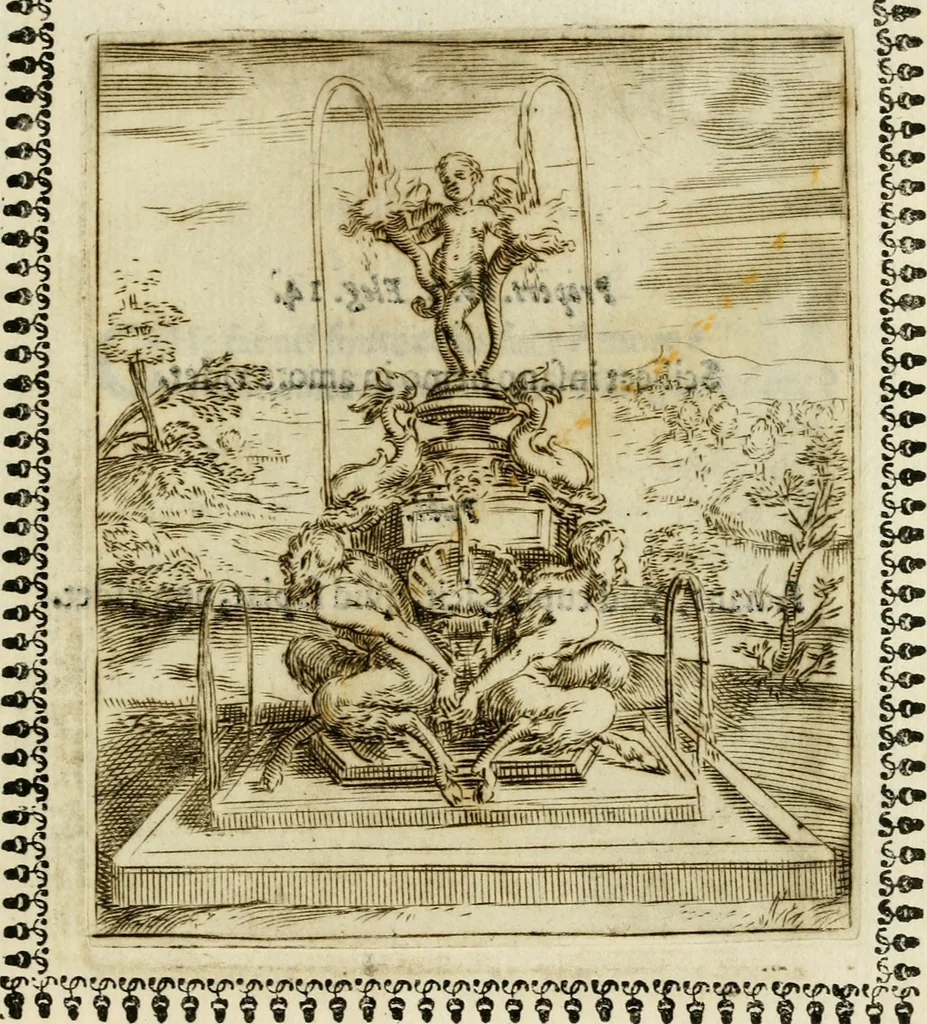 An illustration from Pauli Maccii Emblemata, 1628, leaf 256
