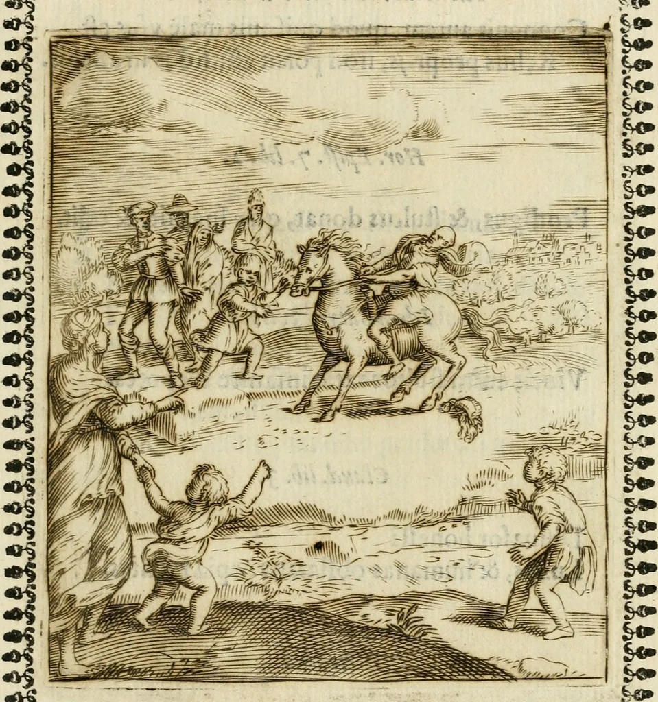 An illustration from Pauli Maccii Emblemata, 1628, leaf 284