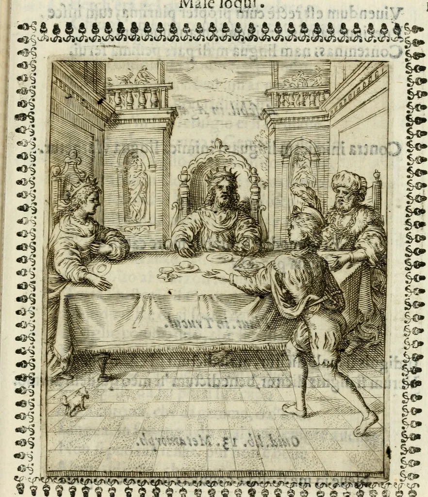 An illustration from Pauli Maccii Emblemata, 1628, leaf 304
