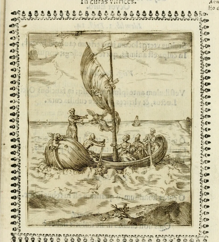 An illustration from Pauli Maccii Emblemata, 1628, leaf 312