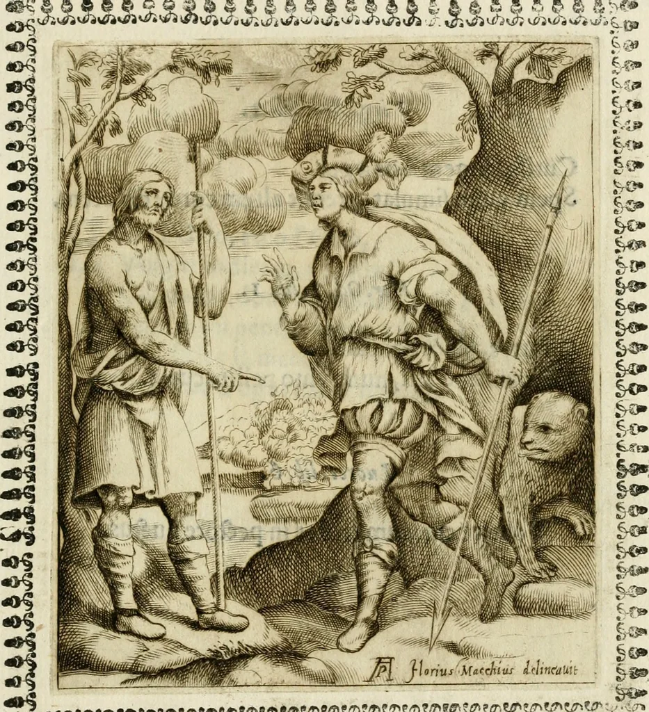 An illustration from Pauli Maccii Emblemata, 1628, leaf 316