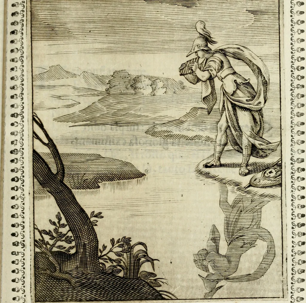 An illustration from Pauli Maccii Emblemata, 1628, leaf 72