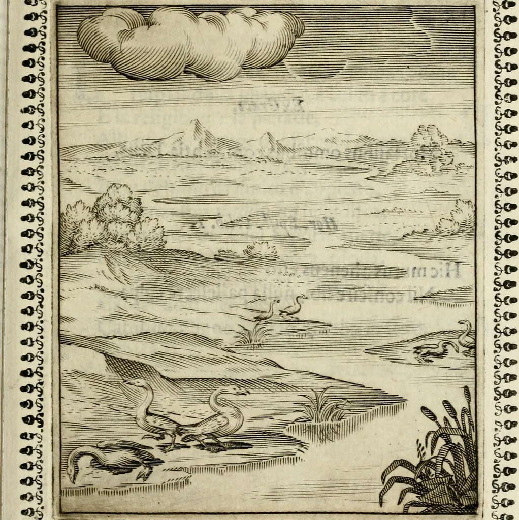 An illustration from Pauli Maccii Emblemata, 1628, leaf 88