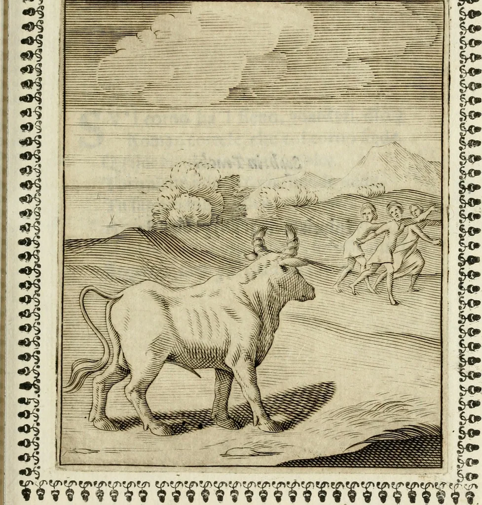 An illustration from Pauli Maccii Emblemata, 1628, leaf 96