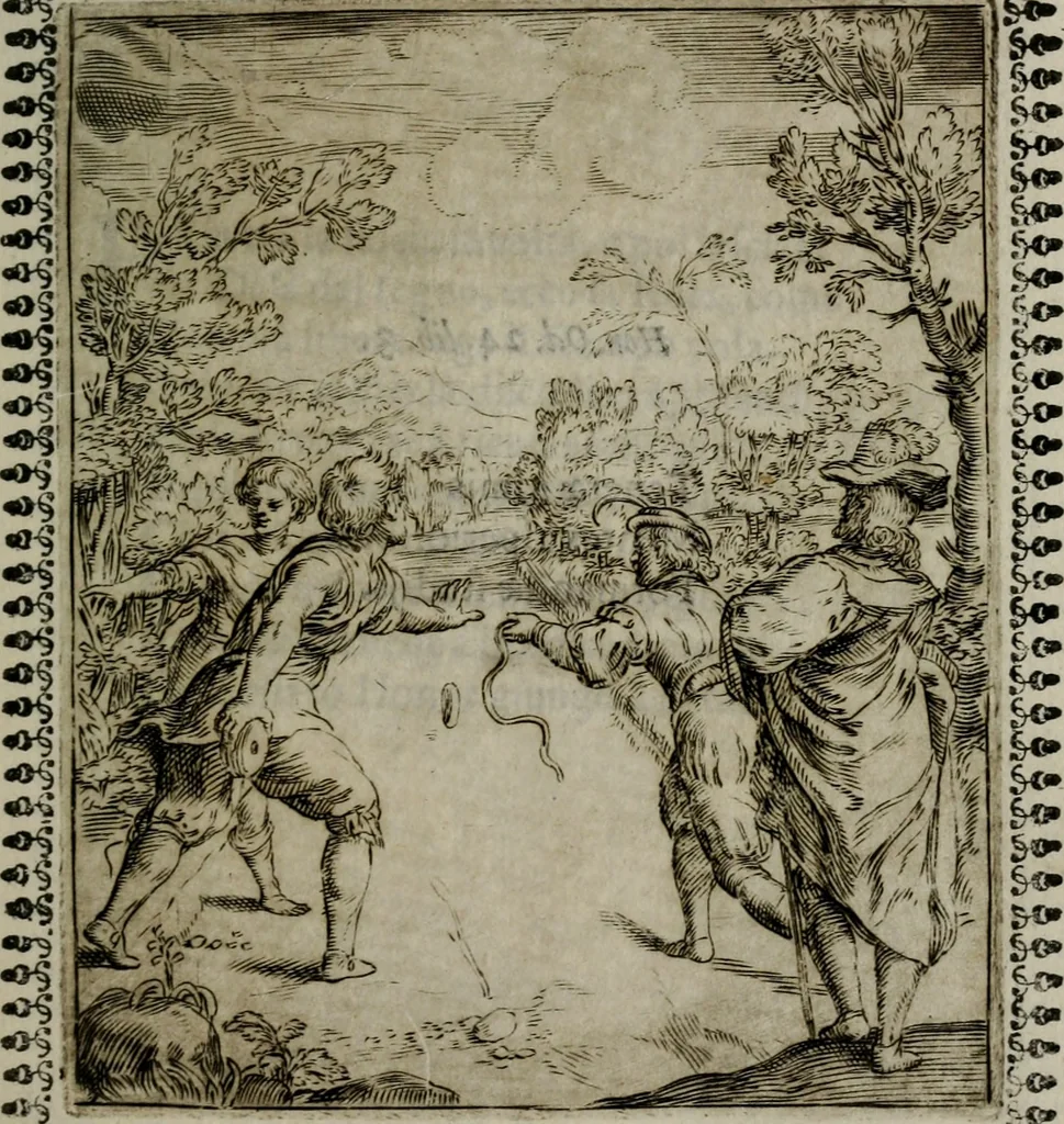 An illustration from Pauli Maccii Emblemata, 1628, leaf 102