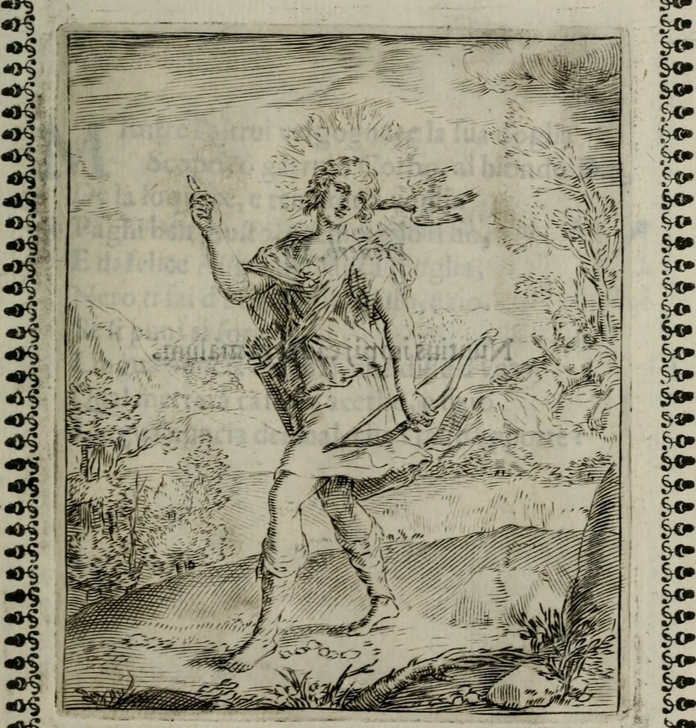 An illustration from Pauli Maccii Emblemata, 1628, leaf 114