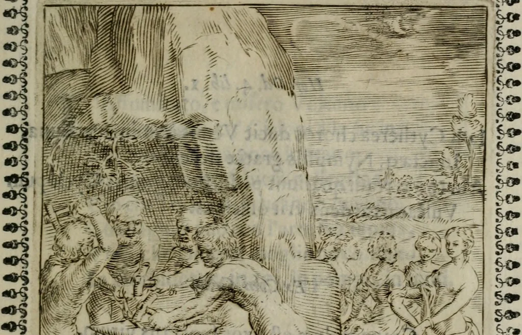 An illustration from Pauli Maccii Emblemata, 1628, leaf 122