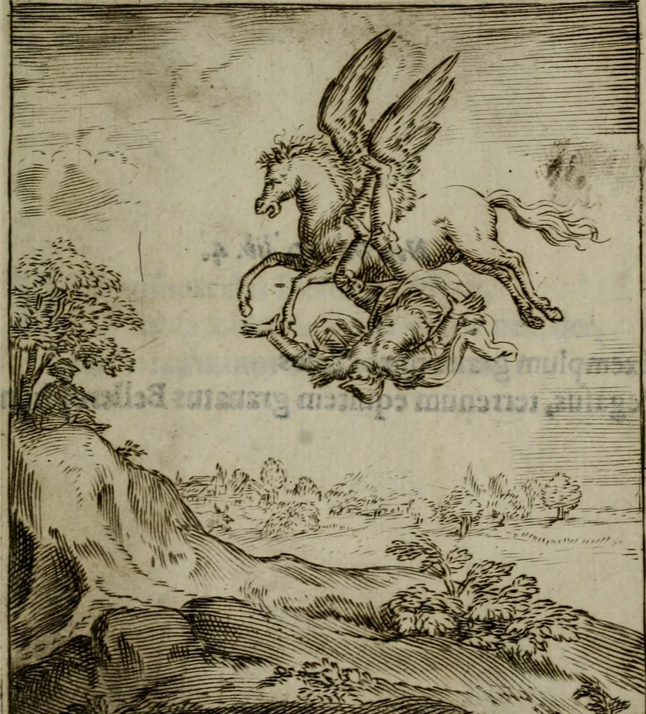 An illustration from Pauli Maccii Emblemata, 1628, leaf 166