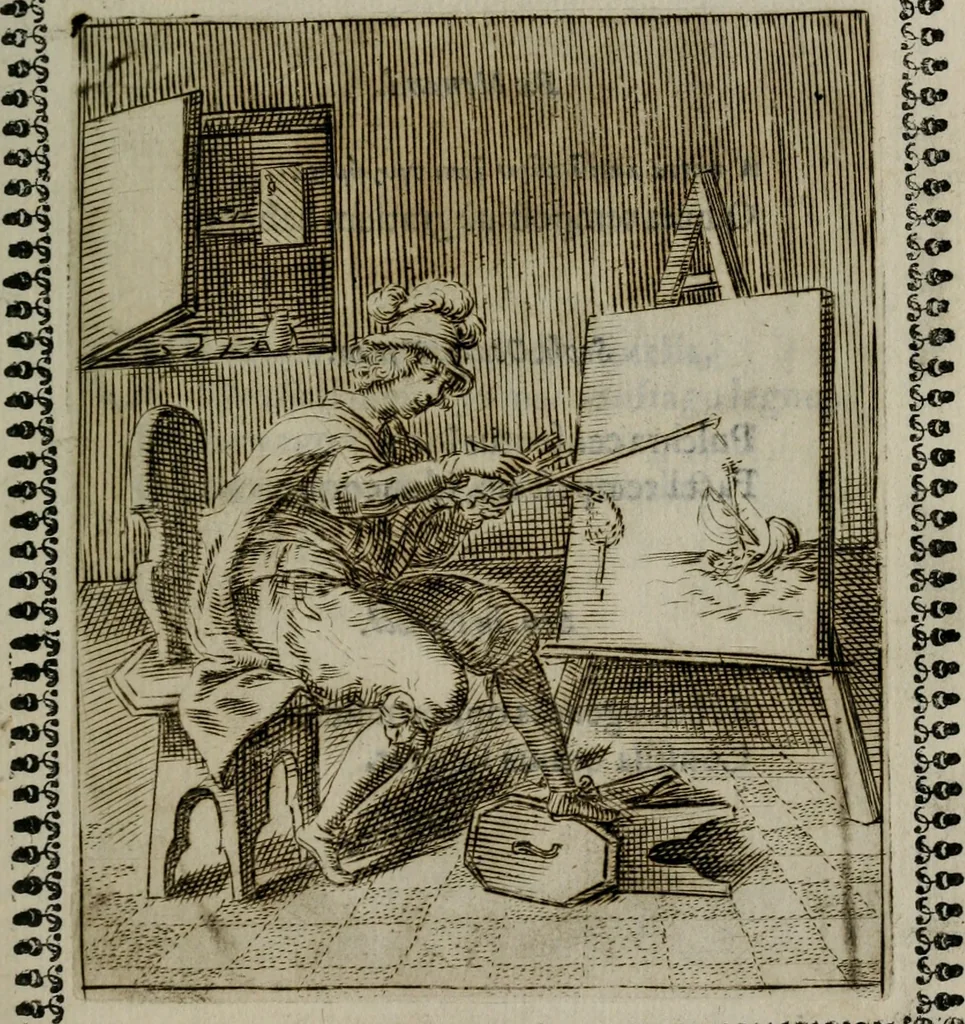 An illustration from Pauli Maccii Emblemata, 1628, leaf 170