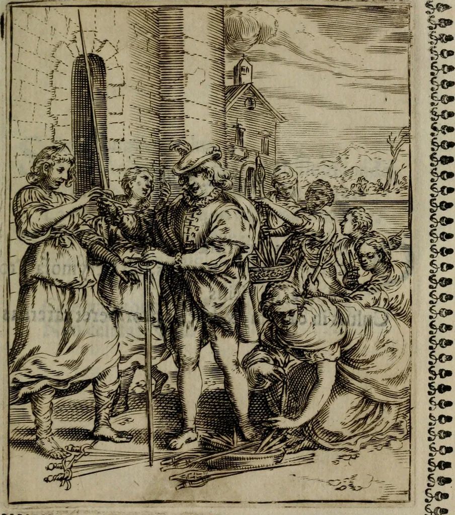 An illustration from Pauli Maccii Emblemata, 1628, leaf 238