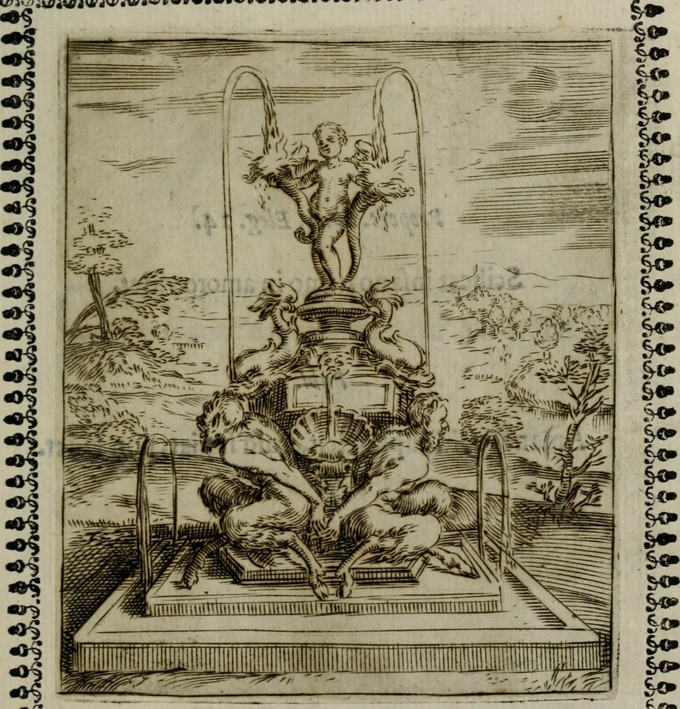 An illustration from Pauli Maccii Emblemata, 1628, leaf 254