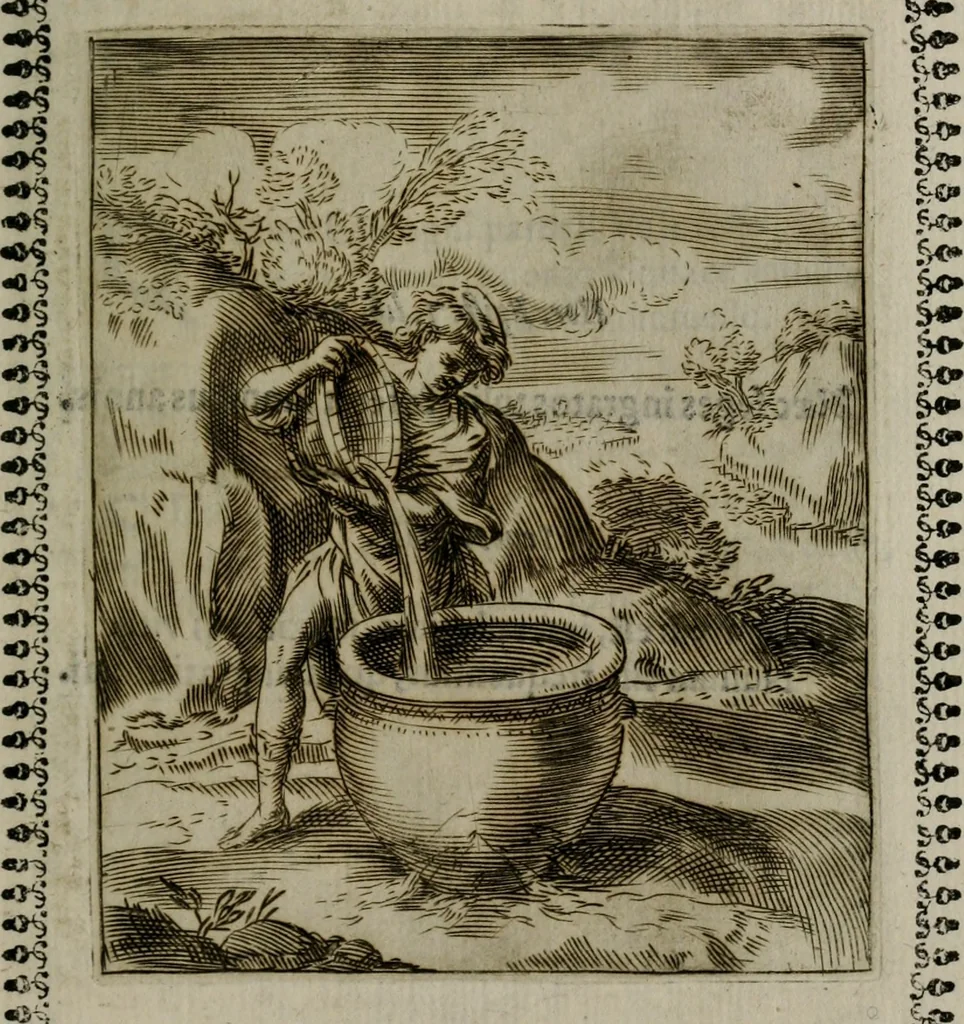 An illustration from Pauli Maccii Emblemata, 1628, leaf 270
