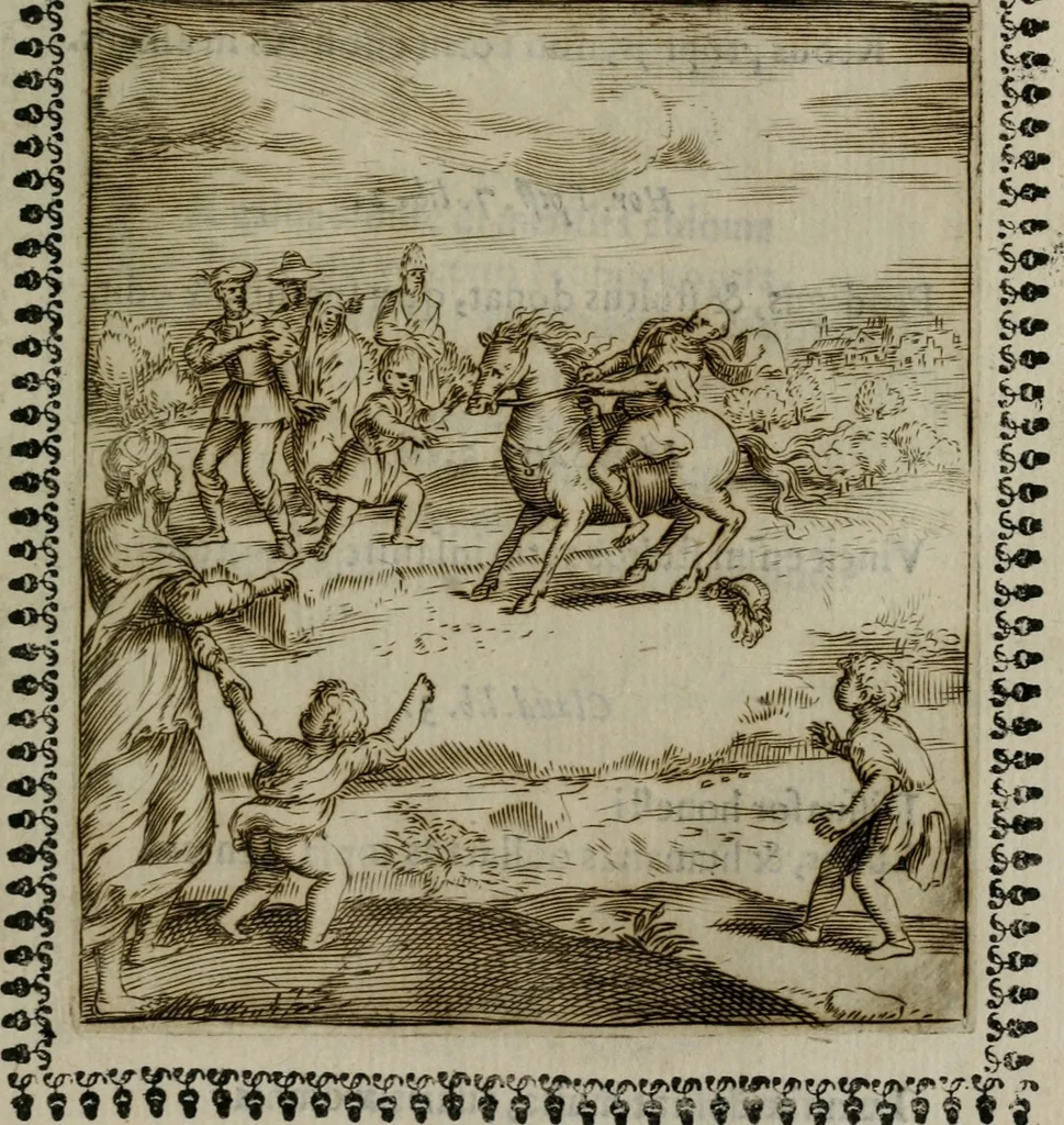 An illustration from Pauli Maccii Emblemata, 1628, leaf 282