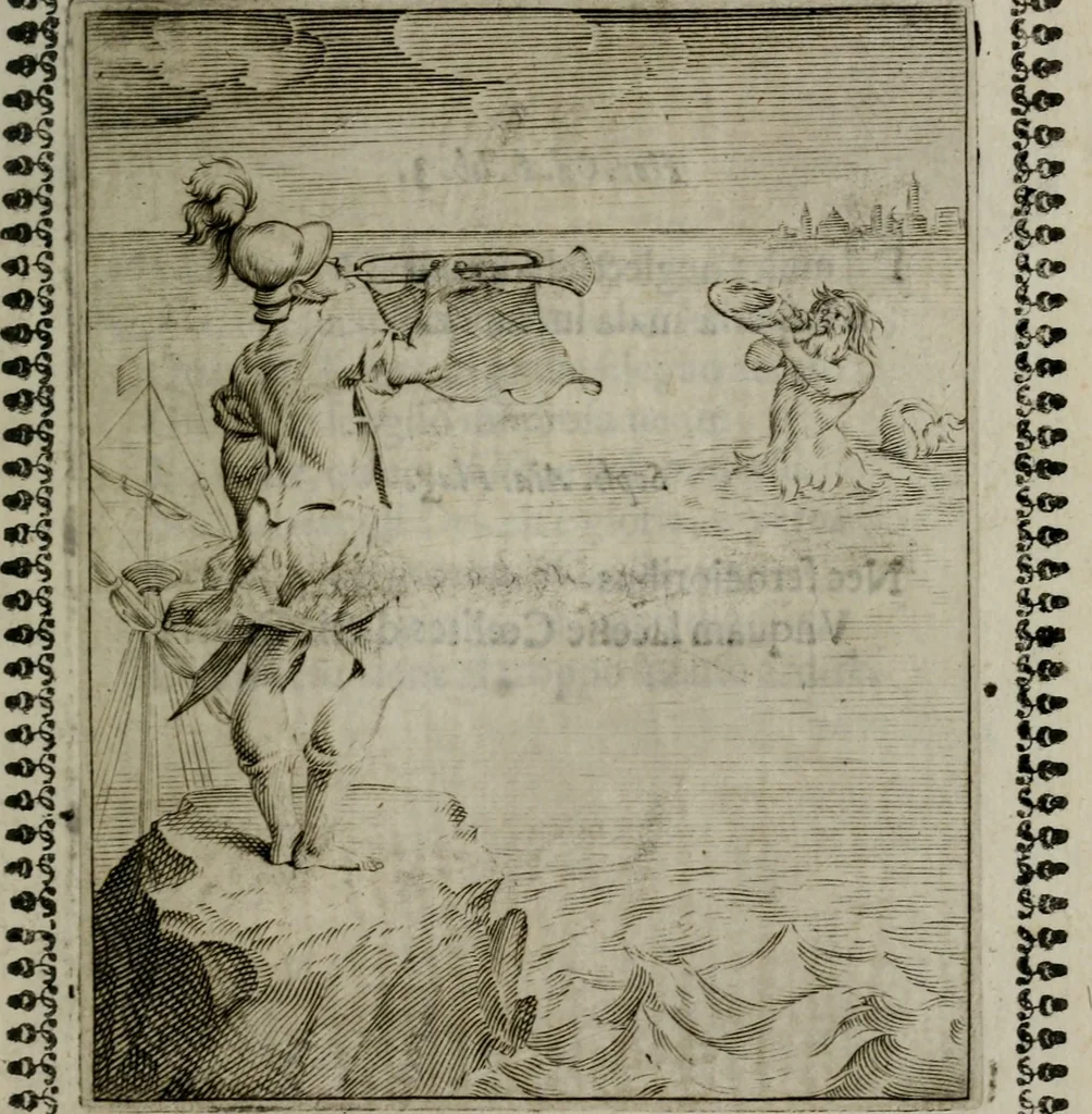 An illustration from Pauli Maccii Emblemata, 1628, leaf 30