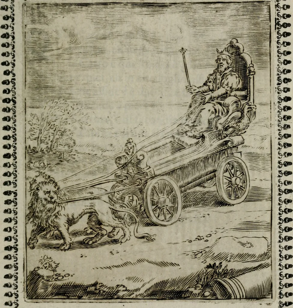 An illustration from Pauli Maccii Emblemata, 1628, leaf 34