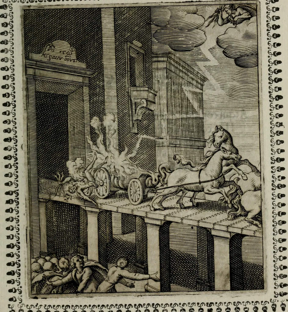An illustration from Pauli Maccii Emblemata, 1628, leaf 66