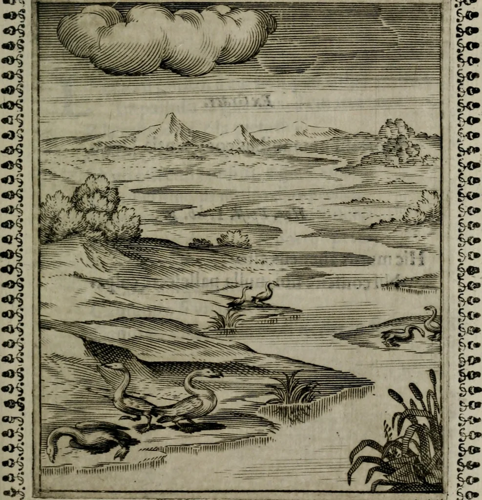An illustration from Pauli Maccii Emblemata, 1628, leaf 86