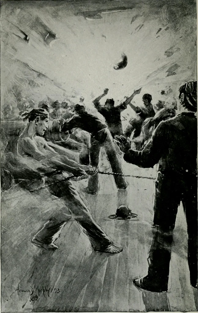 An illustration from Paul Jones, 1893, leaf 111
