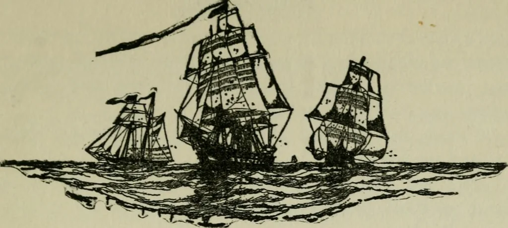An illustration from Paul Jones, 1893, leaf 12