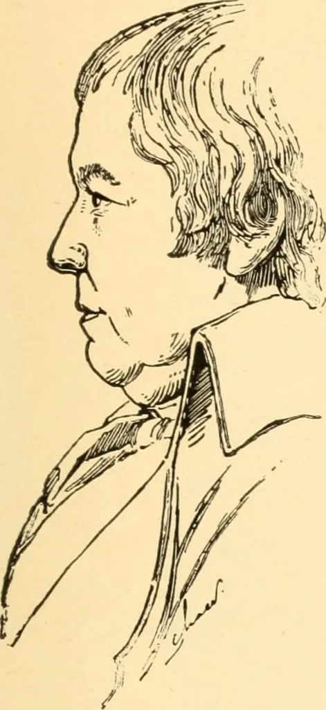 An illustration from The Paul Revere album : containing a complete description of Goss' "Life of Col. Paul Revere," and more than twenty engravings with descriptions of incidents in the life of the hero of the "Midnight ride," April 18, 1775, 1904, leaf 8