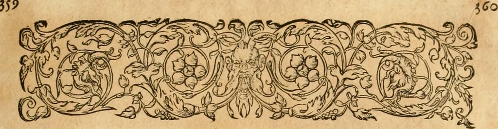 An illustration from Pausaniæ accurata Graeciae descriptio : qua lector ceu manu per eam regionem circumducitur: a Guilielmo Xylandro Augustano diligenter recognita, & ab innumeris mendis repurgata. Accesserunt annotationes, quæ a G. Xylandro paulo ante obitum inchoatæ, nunc vero a Frid. Sylb. continuatæ ... addita etiam doctissima Romuli Amasæi versio .., 1583, leaf 374