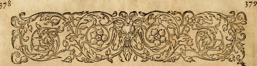 An illustration from Pausaniæ accurata Graeciae descriptio : qua lector ceu manu per eam regionem circumducitur: a Guilielmo Xylandro Augustano diligenter recognita, & ab innumeris mendis repurgata. Accesserunt annotationes, quæ a G. Xylandro paulo ante obitum inchoatæ, nunc vero a Frid. Sylb. continuatæ ... addita etiam doctissima Romuli Amasæi versio .., 1583, leaf 385