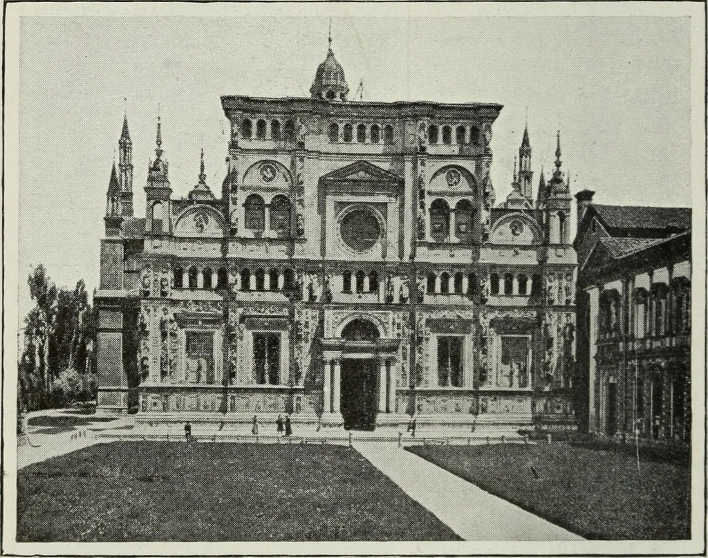 An illustration from Pavia e la sua certosa : guida artistica, 1911, leaf 61