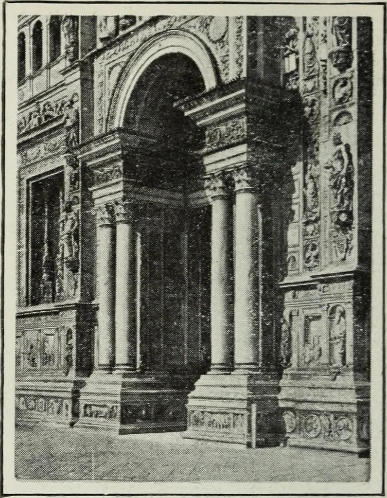 An illustration from Pavia e la sua certosa : guida artistica, 1911, leaf 65
