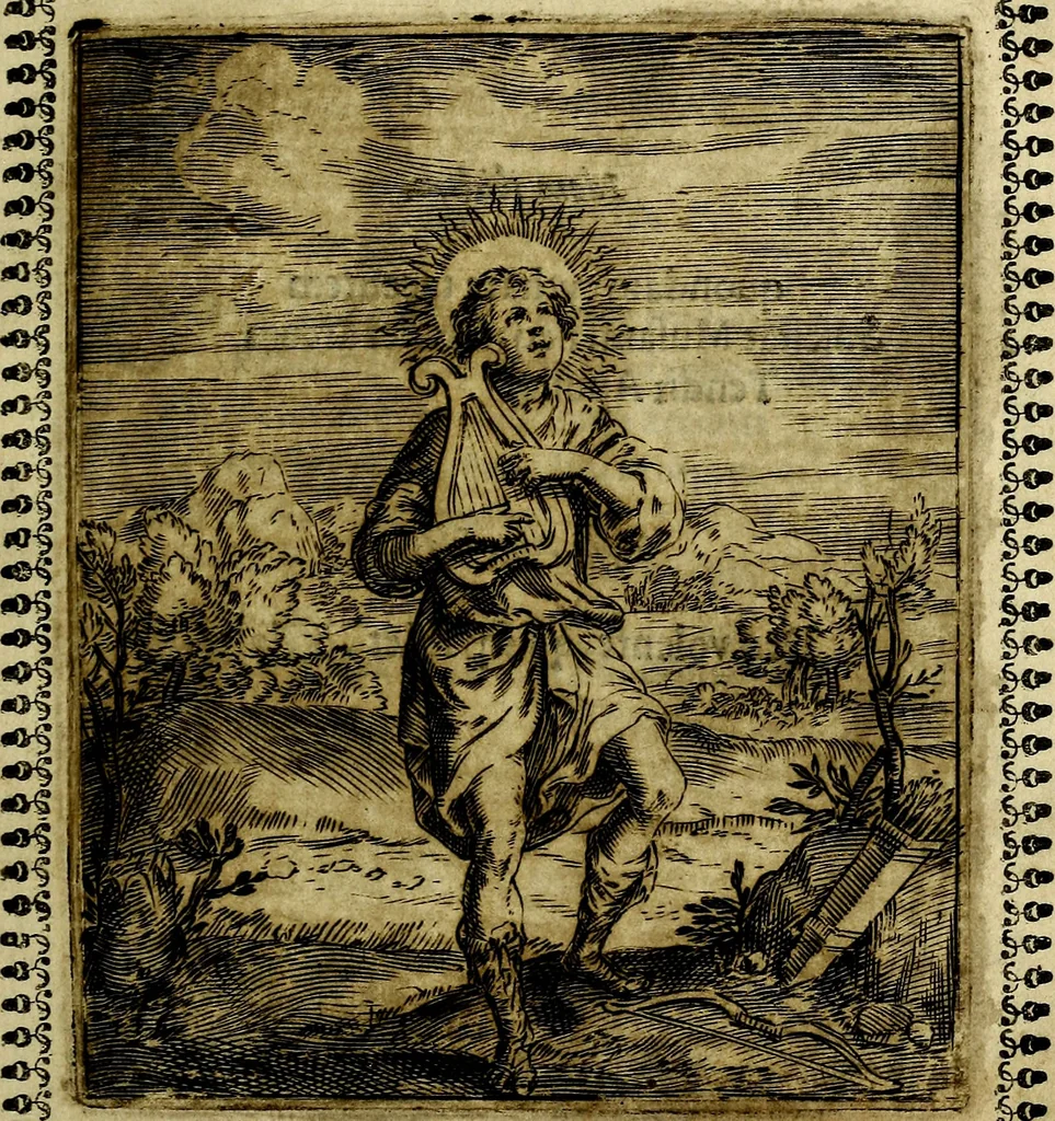 An illustration from Pavli Macii Emblemata .., 1628, leaf 148