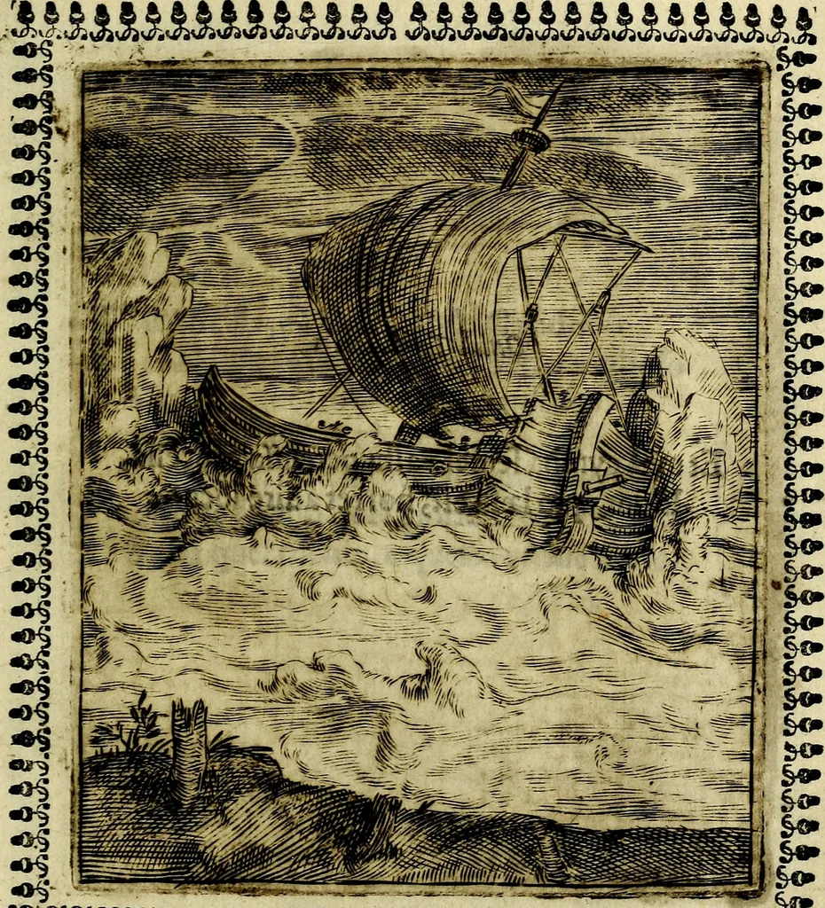 An illustration from Pavli Macii Emblemata .., 1628, leaf 172
