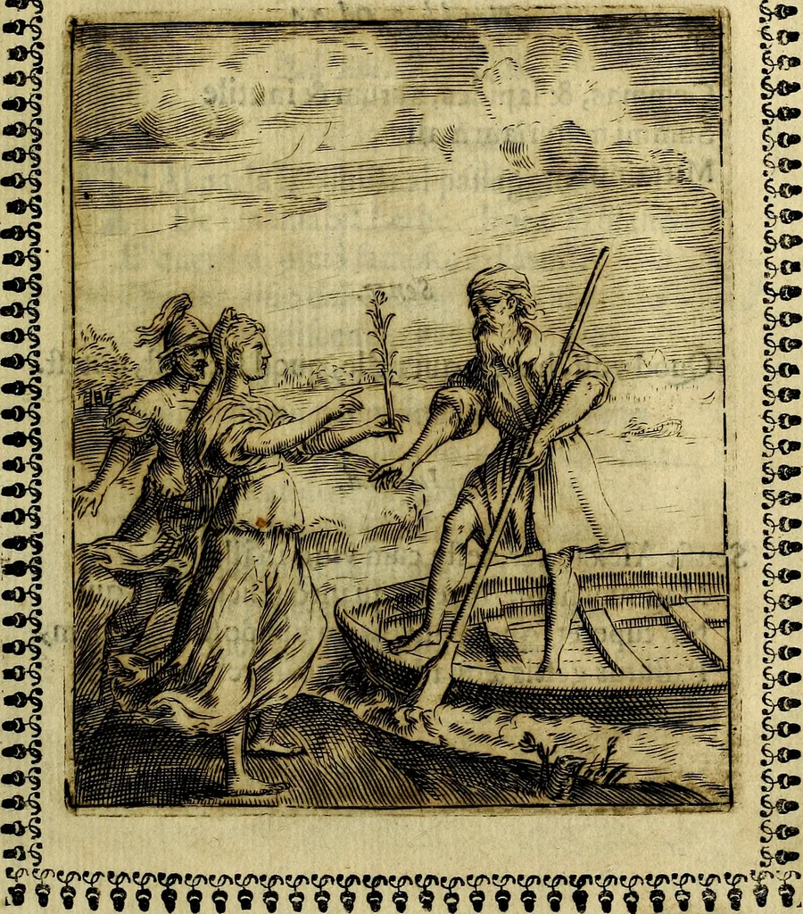 An illustration from Pavli Macii Emblemata .., 1628, leaf 224